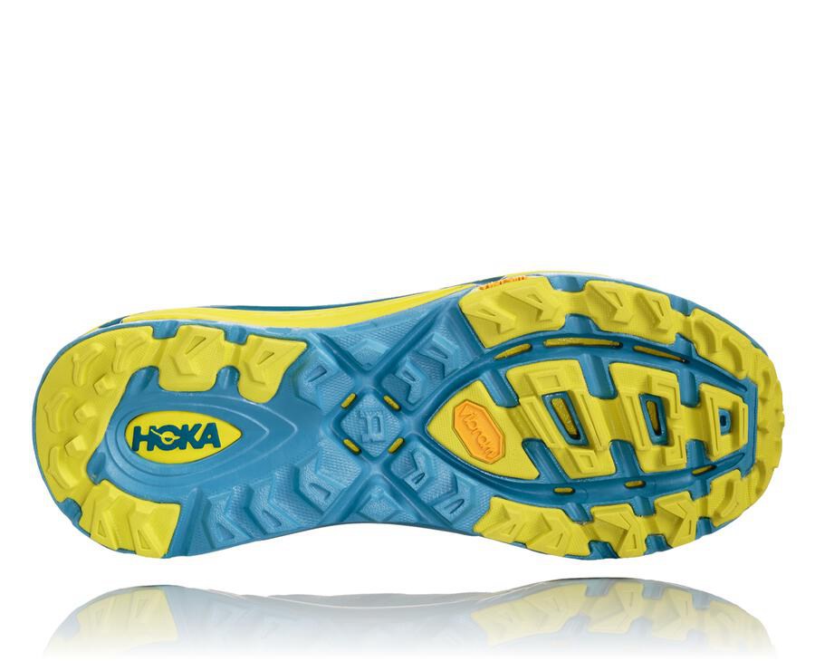 Hoka One One トレイルシューズ メンズ 青 - Mafate Speed 2 - ZQ2019837